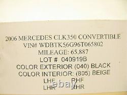 04-09 Mercedes W209 Clk500 Clk320 Clk550 Hydraulic Pump Oil Line Lines Hose 0409