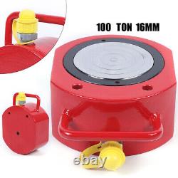 100 T 16mm Stroke Hydraulic Cylinder Jack Pancake Cylinder Ram Lifting Steel