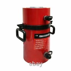100 Ton Hydraulic Cylinder Ram 300mm Stroke 19.35 In Closed Height DOUBLE ACTING