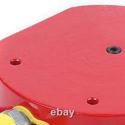 100 Ton Jack Ram Lifting Hydraulic Cylinder Plunger Auto Retracting Tool Steel