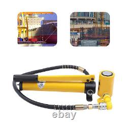 10T Hydraulic Cylinder Jack 10.2cm Single Acting Porta Power Jack Lifting Ram US