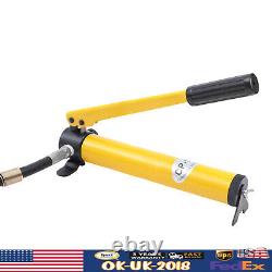 10T Hydraulic Cylinder Jack 10.2cm Single Acting Porta Power Jack Lifting Ram US