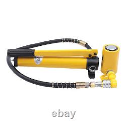 10T Hydraulic Cylinder Jack 10.2cm Single Acting Porta Power Jack Lifting Ram US