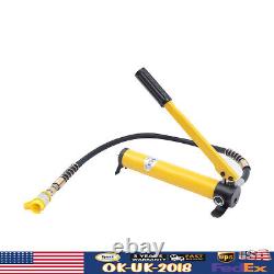 10T Hydraulic Cylinder Jack 10.2cm Single Acting Porta Power Jack Lifting Ram US