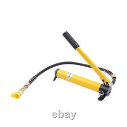 10T Hydraulic Cylinder Jack 10.2cm Single Acting Porta Power Jack Lifting Ram US