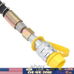 10T Hydraulic Cylinder Jack 10.2cm Single Acting Porta Power Jack Lifting Ram US