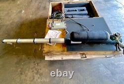 2 x Pneumatic telescoping air cylinder ram system kit complete