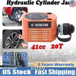 20 T Hydraulic Cylinder Jack Mini Hydraulic Ram Low Profile Lifting Cylinder