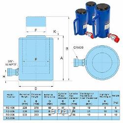 20 Ton Hydraulic Cylinder Ram Single Acting 6 Inch Stroke 20T Hydraulic Cylin