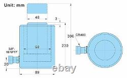 20 Ton Hydraulic Cylinder Ram Single Acting 6 Inch Stroke 20T Hydraulic Cylin