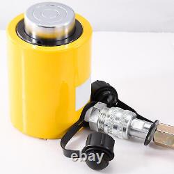 20T Hydraulic Cylinder Ram Jack + CP-180 400cc Manual Hydraulic Hand Pump Kit US