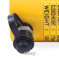 50 Ton Hydraulic Cylinder Jack Single Acting 100mm 4 Stroke Solid Hydraulic Ram