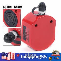 50 Ton Hydraulic Flat Jack Pancake Cylinder Ram 64MM for Machinery Industries