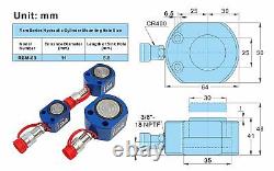 5T Hydraulic Ram Cylinder Low Profile Hydraulic Cylinder Jack Single Section