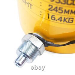 6 50T Heavy Duty Stroke Hydraulic Cylinder Jack Single Acting Solid Ram TOP