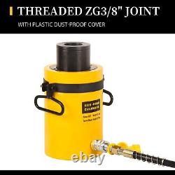 60T Hollow Single Acting Hydraulic Ram Cylinder Jack 2 Stroke RCH-6050