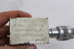 DUFF-NORTON RAM-PAC 5 Tons 5.8 Raise Stroke Hydraulic Cylinder USA R-5-H-1.7
