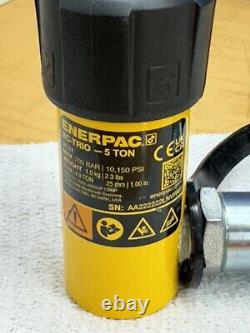 ENERPAC RC51 Hydraulic Ram, 5 ton, 1 Stroke NEW! Fast Shipping