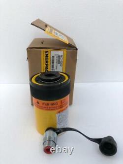 Enerpac RCH 202 Hydraulic Holl-O-Cylinder 20 Tons Capacity 2 Stroke Hollow Ram