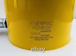 Enerpac RCH 606 Hydraulic Holl-O-Ram Cylinder 60 Tons Capacity 6 Stroke