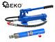 Geko Hydraulic Hand Pump 10 Ton With Hose & Ram Portable 10t Pressure Cylinder