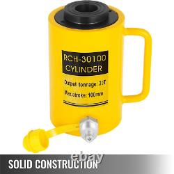 Hydraulic Cylinder Jack 30Ton, Solid Ram Hydraulic Cylinder 4Inch, Stro