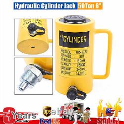 Hydraulic Cylinder Jack 50 Ton 150mm-6 inch Stroke Solid Pressure Pump Ram 953CC