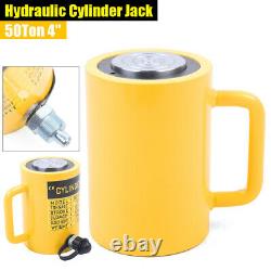 Hydraulic Cylinder Jack 50 Ton Single Acting 4 Stroke Telescopic Jack Ram 635cc