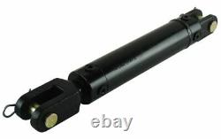 Hydraulic Cylinder Ram 2.5 Inch Bore Various Strokes Aust Made 6 Ton At 2700 Psi