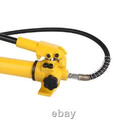 Hydraulic Hand Pump for 10 Ton Hydraulic Ram Cylinders Lightweight Max 10000PSI
