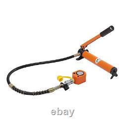 Hydraulic Hand Pump with Single-acting Hollow Ram Cylinder Jack (10 tons 0.43)