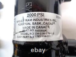 Ram Industries Hydraulic Cylinder 2000psi R4509328 Cw-2.00-3.75-1.00 R10