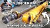 Repair Failed Hydraulic Cylinder Part 1 Making A New Barrel