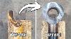 Replacing Broken Eye On Hydraulic Cylinder For Cat 631 Scraper Machining Welding Milling