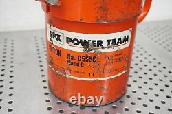 SPX Power Team C556C 6 Stroke 55 Ton Capacity Hydraulic Ram / Cylinder Used