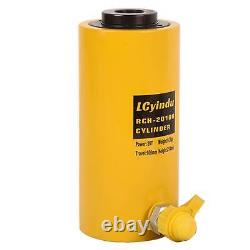 Single Acting 20T Hydraulic Cylinder Jack Ram Lifting Jack 4 Stroke Hollow