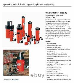 Yale YS 15 Ton / 100mm Stroke Hydraulic Cylinder / Ram 700Bar (Fits Enerpac)