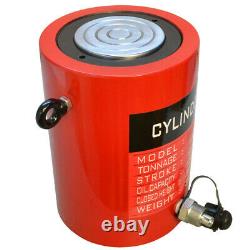Cylindre De Levage Hydraulique De 100 Tonnes 5,90 (150mm) Pompe À Pression Jack Ram