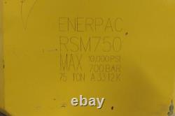 Enerpac RSM750 Vérin Hydraulique Acier Monostatique de Capacité Nominale de 75 Tonnes