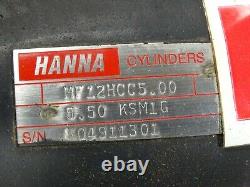 Hanna Cylinders Vérin Hydraulique Piston Ram, MF12HCC5.00