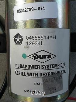 Sebring Convertible Power Electric Hatch Top Hydraulic Dura Rams Pump 2004 04