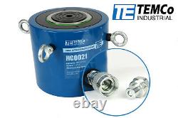 Temco Hc0021 Cylindre Hydraulique Ram Simple Agissant 150 Ton 2 Pouces