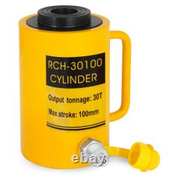 Vérin hydraulique 20T50T pour vérin de levage de cric à cylindre 2-6 Course simple effet